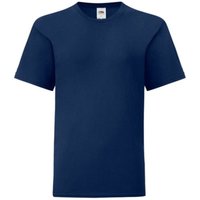 Fruit of the Loom Iconic T-Shirt in Navy | Size: 3-4 Years