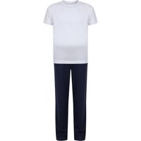 Towel City Long Pyjamas in Off-White | Size: 9-10 Years
