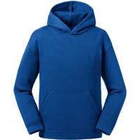 Russell Authentic Hooded Sweatshirt in Royal | Size: 9-10 Years