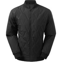 2786 Men's Vector Moulded Bomber Jacket in Black | Size: Medium