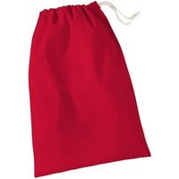 Westford Mill Men's Cotton Stuff Bag in Red | Size: 2XS