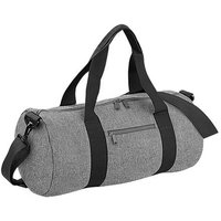 Plain Varsity Barrel Duffle Bag Mid