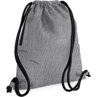 Bagbase Icon Drawstring Bag Gymsac in Mid Grey