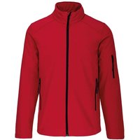 Kariban Men's Soft Shell Jacket in Red | Size: Large