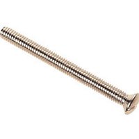Dencon Flat Head Screws Pack of 2 in Silver