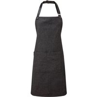 Premier Annex Bib Apron in Black