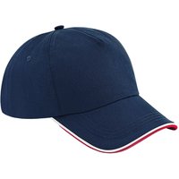Authentic Piped 5 Panel Cap Dark