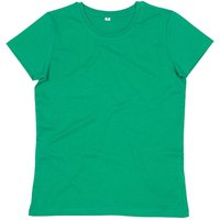 Mantis Women's Plain Blue T-Shirt in Green | Size: Small