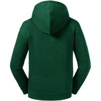 Russell Authentic Zip Hooded Sweatshirt in Bottle Green | Size: 13-14 Years