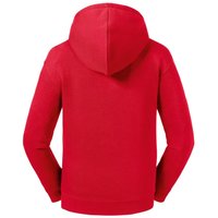 Russell Authentic Zip Hooded Sweatshirt in Red | Size: 3-4 Years