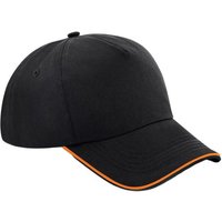 Authentic 5 Panel Piped Peak Cap True