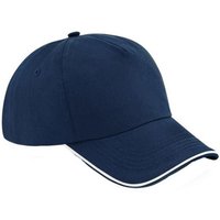 Authentic 5 Panel Piped Peak Cap Mid