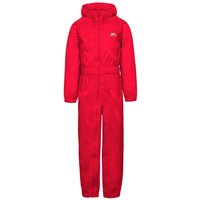 Trespass Button Rain Suit in Red | Size: 3-4 Years