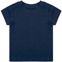 Larkwood Plain Bright Pink T-Shirt in Navy | Size: 24 m