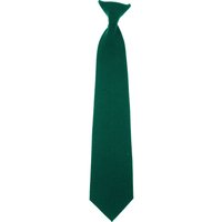 Yoko Clip-On Tie in Bottle Green