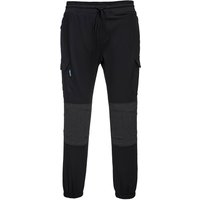 Portwest KX3 Flexi Trousers in Black | Size: XL