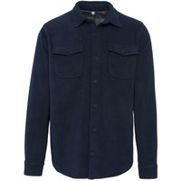 Sherpa Lined Fleece Overshirt Mid