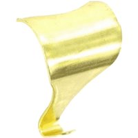 Securit Moulding Hooks (Pack Of 2) - Gold - One Size