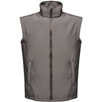 Plain Blue Gilet Dark Grey