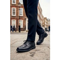 Low Heel Lace Up Brogue Shoe