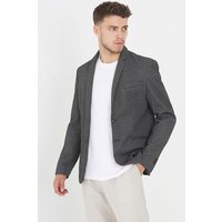 Brave Soul Men's Single Breasted Blazer in Black | Size: Small