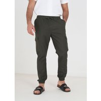 Cotton Linen Blend Cargo Trousers 32R