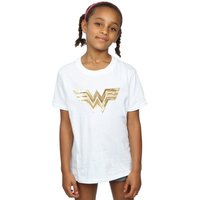 Wonder Woman 84 Gold Emblem Cotton T Shirt
