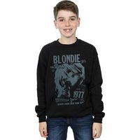 Blondie Boy's Tour 1977 Chest Sweatshirt in Black | Size: 3-4 Years