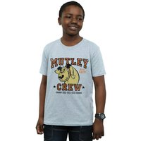 Wacky Races Boy's Mutley Crew T-Shirt in Grey | Size: 3-4 Years