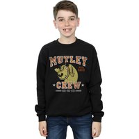 Wacky Races Boy's Mutley Crew Sweatshirt in Black | Size: 9 Years
