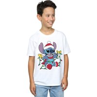 Lilo & Stitch Christmas Lights T Shirt Years