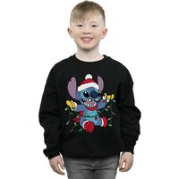 Lilo & Stitch Christmas Lights Sweatshirt