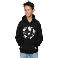 Disney Boy's Nightmare Before Christmas Jack Bat Circle Hoodie in Black | Size: 3-4 Years