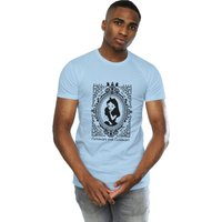 Alice Wonderland Frame T Shirt Blue