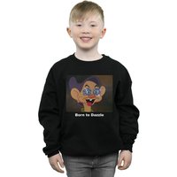 Disney Boy's Dopey Born To Dazzle Sweatshirt in Black | Size: 5-6 Years