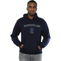 Harry Potter Men's Ravenclaw Crest Hoodie in Navy | Size: 5XL