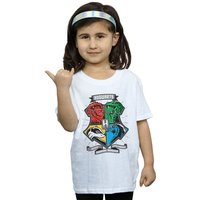 Hogwarts Toon Crest Cotton T Shirt