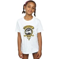 Hufflepuff Toon Crest Cotton T Shirt