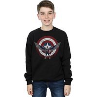 Falcon & Winter Soldier Captain America Shield Pose Sweatshirt