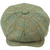 8 Panel Razor Baker Check Flat Cap Peaky Blinders
