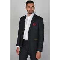 Madrid Check Tweed Blazer 40R