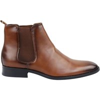 TruClothing Men's Chelsea Slip On Ankle Boots in Tan | Size: 6
