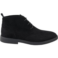 TruClothing Men's Chukka Desert Lace Up Ankle Boots in Black | Size: 10