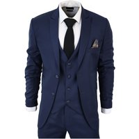 IM1 Classic Plain 3 Piece Suit 44R