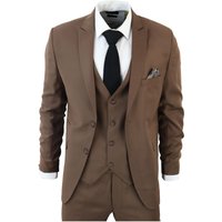 IM1 Classic Plain 3 Piece Suit 46R