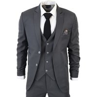 IM1 Classic Plain 3 Piece Suit 50R