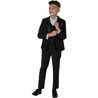 Paul Andrew Boy's Harry - 3 Piece Tuxedo Suit in Black | Size: 4 Years