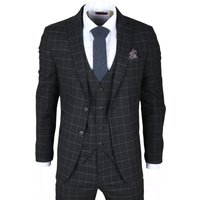 IM3 Checked Tailored Fit Suit 40R