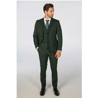 Leo 3 Piece Checked Suit 42R