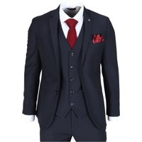 Parker 3 Piece Tailored Fit Suit 48R